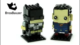 Lego BrickHeadz 41610 Tactical Batman &amp; Superman - Lego Speed Build