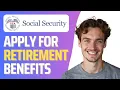 How To Apply for Social Security Retirement Benefits Online Full 2026 Guide