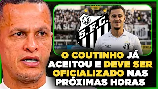 COUTINHO e CEBOLINHA no SANTOS? PEIXE prepara PACOTÃO de REFORÇOS!