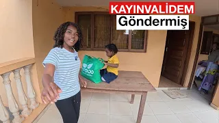 Bakın Kayınvalidem Neler Göndermiş! 😱 Beni Şok Eden Olay! Vlog