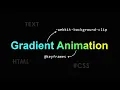 Realistic Gradient Effect with Text CSS Only