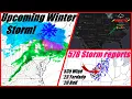 Almost 600 Storm reports yesterday Monitoring an upcoming winter storm to strike the Northeast