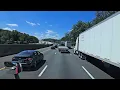 25 Virginia I-95 Traffic Truck Driver POV OXON HILL MD to Doswell VA