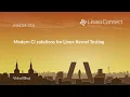 MAD24 214 Modern CI solutions for Linux Kernel Testing
