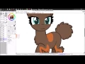 mlp speedpaint - fancy big base oc