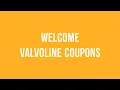 Valvoline Coupon Valvoline Coupon 20 19 99 25 - 2021 Valvoline Coupons
