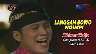 langgam bowo ngimpi dhimas tedjo feat rini w live show campursari pendopo kang tedjo 2017