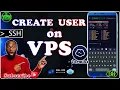 How to Create a User or SSH Account on a VPS Easy Method