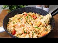 Download Lagu Ik heb nog nooit zo lekker gegeten! Pasta met garnalen in een romige saus!