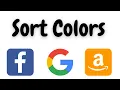 sort colors sort colors leetcode sort colors leetcode python leetcode 75