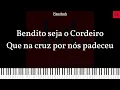 Harpa Cristã N39 - Alvo mais que a Neve PLAYBACK PIANO Tom A LEGENDADO #playbackgospel #harpacristã