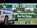 News Conference December 13th 2024