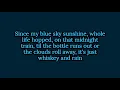 Michael Ray - Whiskey And Rain (Lyrics)