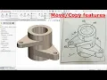 SolidWorks Tutorial for beginners Exercise 36 features