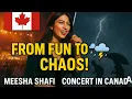 Download Lagu From Fun to Chaos: Meesha Shafi Concert \u0026 Halal Food Festival Milton🌧️🔥Epic Night Thunderstorm Chaos