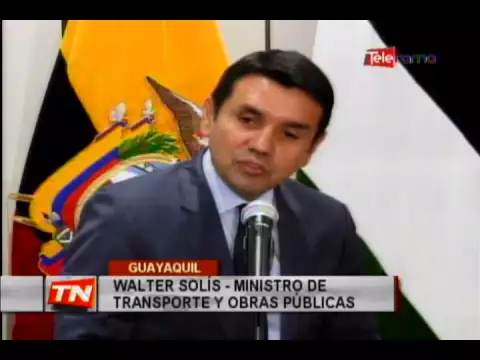 Firman convenio para construcción del puerto de Posorja