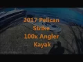 2017 Pelican Strike 100x Angler Kayak Walk Around