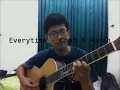 Lagu Everytime - Chen X Punch(Ost. DOTS) Tutorial Fingerstyle
