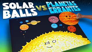 ¡Solarballs vs Planetas Errantes! 🪐 Comparación ÉPICA a Escala Real