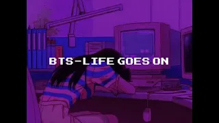 Download BTS-LIFE GOES ON(slowed+reverb+rain) MP3