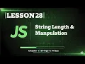028 JavaScript String Length Manipulation