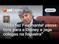 Download Lagu Fux continua com passe livre para a Disney com seu voto e joga colegas do STF na fogueira | Sakamoto