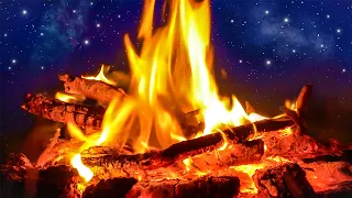 Campfire River Night Ambience 10 Hours Nature White Noise for Sleep Studying or Relaxation
