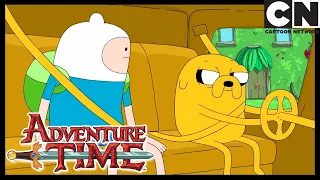 Download DRIVING AROUND TOWN WITH FINN AND JAKE - Furniture \u0026 Meat | Adventure Time | Cartoon Network MP3