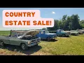 Kansas Farm Auction Picks GM Car Lineup Ford GMC Trucks Bus Camper Primitive Tools
