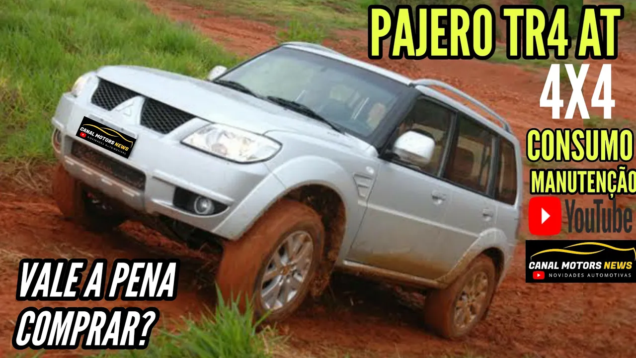 PAJERO TR4 4X4 | VALE A PENA ? AVALIAÇÃO | CONSUMO | NA TRILHA