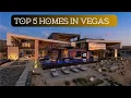 TOP FIVE luxury homes in Las Vegas I BEST and most expensive real estate listings