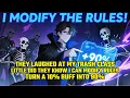 They Laughed at My Trash Class,Little Did They Know I Can MODIFY Rules \u0026 Turn a 10% Buff into 90%