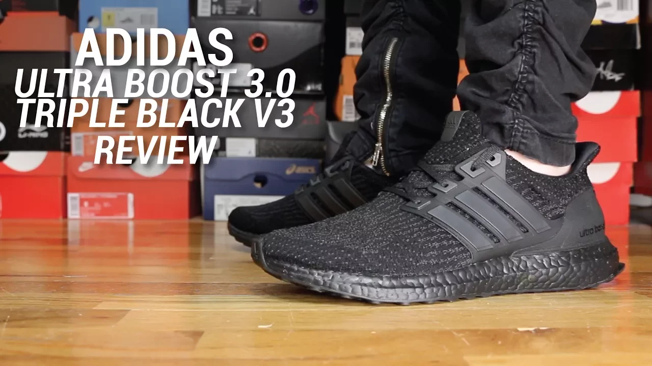 ULTRA BOOST 2.0 BLACK REFLECTIVE 3M REVIEW. 