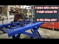 Harbor Freight 6000 Lb Scissor Lift 3 Years Later Was It Worth It An In Depth Review