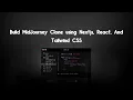Build Mid journey Clone using Nextjs Reactjs Typescript and Tailwind Open AI Image generator