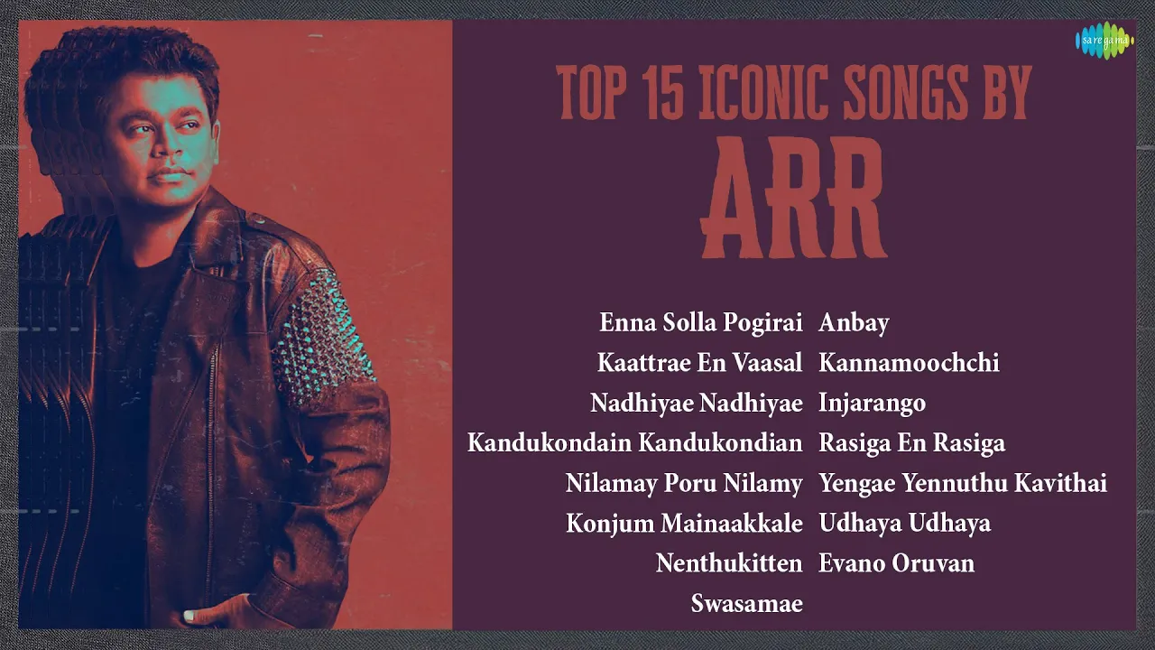 🎶 A.R. Rahman Top 15 Songs | Evergreen Tamil Hits Jukebox 🎶 | Enna Solla Pogirai |
