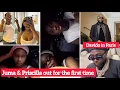 Download Lagu WATCH JUMA JUX \u0026 WIFE PRISCILLA OUT FOR THE FIRST TIME AFTER NAMING, DAVIDO IN PARIS #jumajux #viral