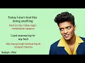 The Lazy Song - Bruno Mars Lirik Lagu Terjemahan