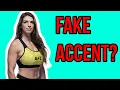 Is Mackenzie Dern s accent real
