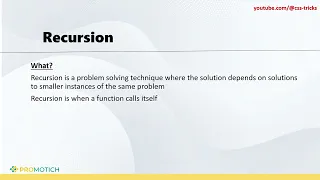 JavaScript Algorithms - 11 Recursion