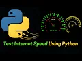 Secrets of Python internet Speed Test How to do internet speed test using python