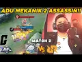 Download Lagu LANCELOT ALBERT vs LING FERXIC!! GANTIAN SEKARANG RRQ PAKE META RUSUH!! - EVOS VS RRQ MATCH 2 MPL S9