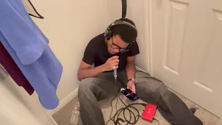 how i made crashing with kali uchis on my iphone