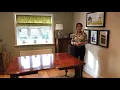 Measuring a rectangle table for a Wipe Easy Tablecloth