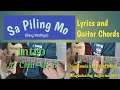 Download Lagu Sa Piling Mo (Bing Rodrigo) with Lyrics and Guitar Chords/Cover song