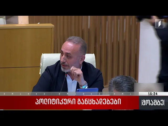 „გახარია საქართველოსთვის“ პარლამენტში