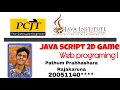 JawaScript 2D Game Development Jawa Institute For Advanced Technology P P Rajakaruna