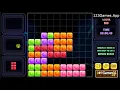 10x10 Blocks Match Gameplay Walkthrough Free at 123Games App