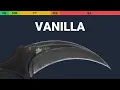 Karambit Vanilla - Skin Float And Wear