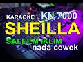 KARAOKE SHEILA IKLIM nada wanita/cewek kn7000